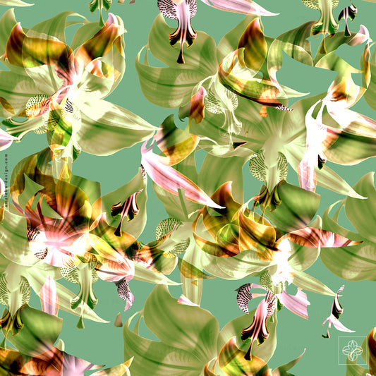 Bright Orchid 190125v2A Seamless Pattern